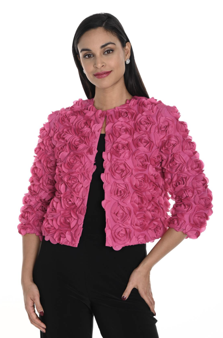 Fuchsia Roses Jacket